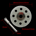 New Dremel Accessories 20-25mm Diamond Dremel Cutting Disc For Metal Grinding Wheel Disc Mini Circular Saw For Drill Rotary Tool