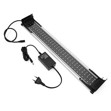 60CM Waterproof LED Aquarium Lights Fish Tank Light Bar Blue/White Submersible Underwater Clip Lamp Aquatic Decor AC100-240V