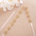 Crystal Wedding Belt Handmade Beads Bridal Sash Gold Rhinestones Bridal Sash Belt For Wedding AccessoriesJ180G