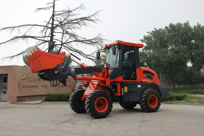 mini wheel loader OCL15 with 1.5tons capacity