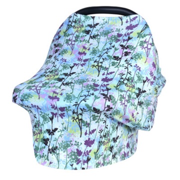 Citgeett Baby Nursing Cover Multifunctional Print Anti-glare Cotton Baby Safety Car Seat Cover Baby Stroller Cover Cloth