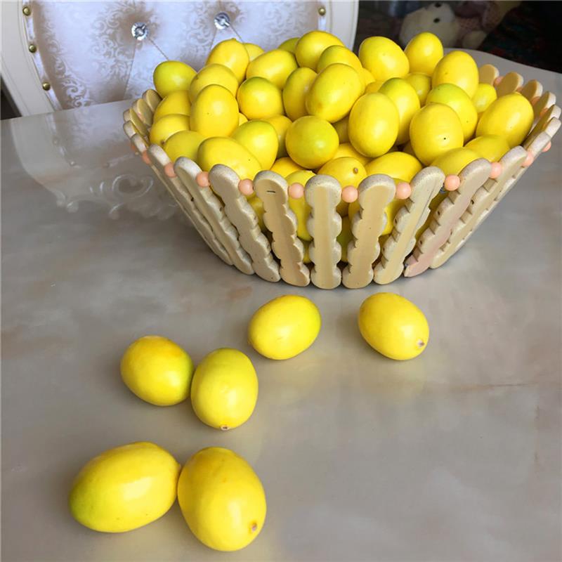 Artificial Fruit Lifelike Realistic Fake Fruits Decorative Fruits For Party Kitchen Lemon pineapple peach strawberry apple grape