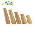 1PCS natural solid wood furniture legs oblique mouth tapered wood cabinet sofa legs 6cm/8cm/10cm/12cm/15cm/18cm/20cm/25cm/30cm