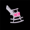 1pc Mini Doll Rocking Chair for Accessories Doll House Furniture Dollhouse Room Decoration Children Girls Toy Xmas Gift