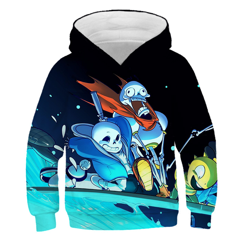 New Undertale hoodies 2020 new design Sans pattern 3D printing fashion boys girls hoodies sweatshirts tops