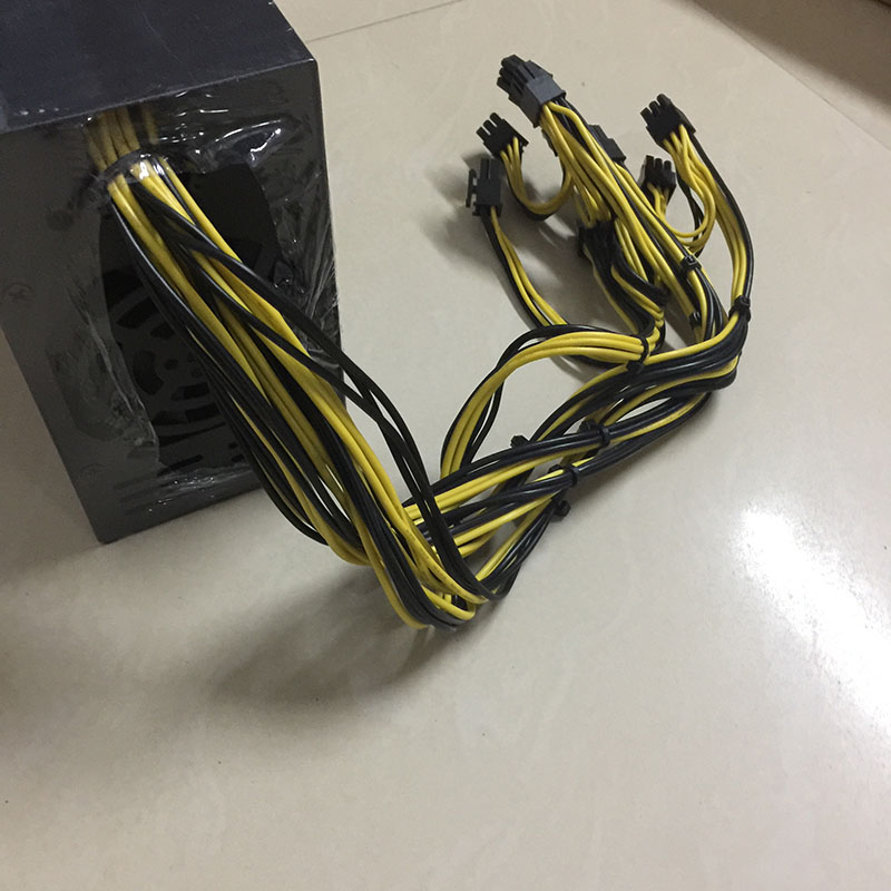 T.F.SKYWINDINTL 1600w pc power supply psu antminer S7 S9 L3+ D3 A4 A6 741 E9 miner machine server mining board psu bitmain apw3