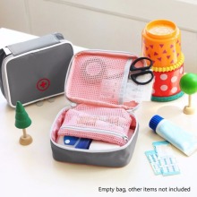 Cute Portable Mini Outdoor First Aid Travel Medicine Package Emergency Kit Pill Storage Bag Small Organizer Camping Survival