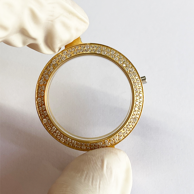 Brass watch case