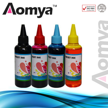 Aomya 100ml*4C Universal DYE Ink for EPSON Printers All Models Suitable for EPSON Printing Photo Refill Ink Kit