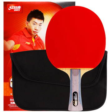 DHS Double Happiness 6002 6006 table tennis racket double reverse indoor sport Ping Pong Racket fast loop with covers up