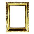 Golden Rectangle Dolls House Vintage Rahmen Photo Frame Decoration Accs