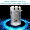 Wireless Electronic Door Lock Keyless Invisible Intelligent Lock 433mHZ Controllers Phone APP Control