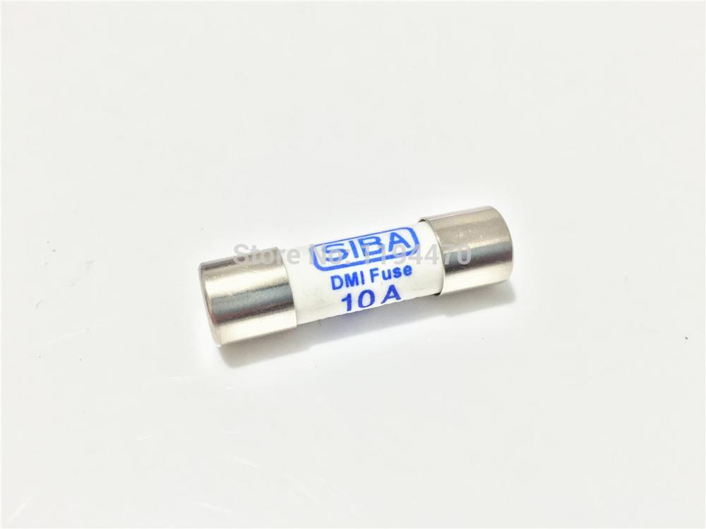 5pcs/Lot Fast Acting Ultra Rapid Ceramic Fuse SIBA 10A 1000V 10x38mm DMI 50 199 06 for Multimeter