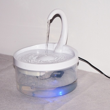 Pet Cat Fountain LED Blue Light USB Powered Automatic Water Dispenser Cat Feeder Drink Filter For Cats Dogs Pet Supplier