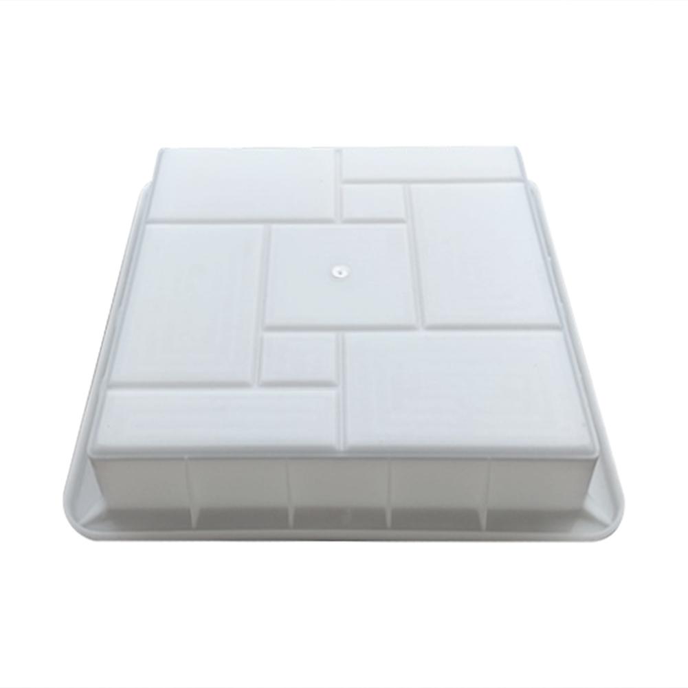 Plastic Molds Road Board Brick Square Brick Pavement Brick Plastic Mold Garden Decor Lawn Path Paving Pavement Cement Brick Mold