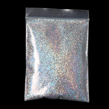 10g Holographic Laser Nail Glitter Powder Sparkly Gold Silver Nail Fine Glitter Dust Nail Art Decorations