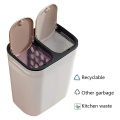 Large 15L Trash Can Waste Bins Creative Cute Covered Kitchen Bathroom Bedroom Garbage Classification Cubo Basura Recycle Bin E5