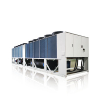 Best price industrial air cooled screw chiller chilling equipment with high efficiency