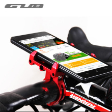 GUB Aluminum 3.5-6.2" Cell Phone Holder For Bike Adjustable Bicycle Rack Cycling Mount MTB Road Bike Handlebar Phone Holder Rack