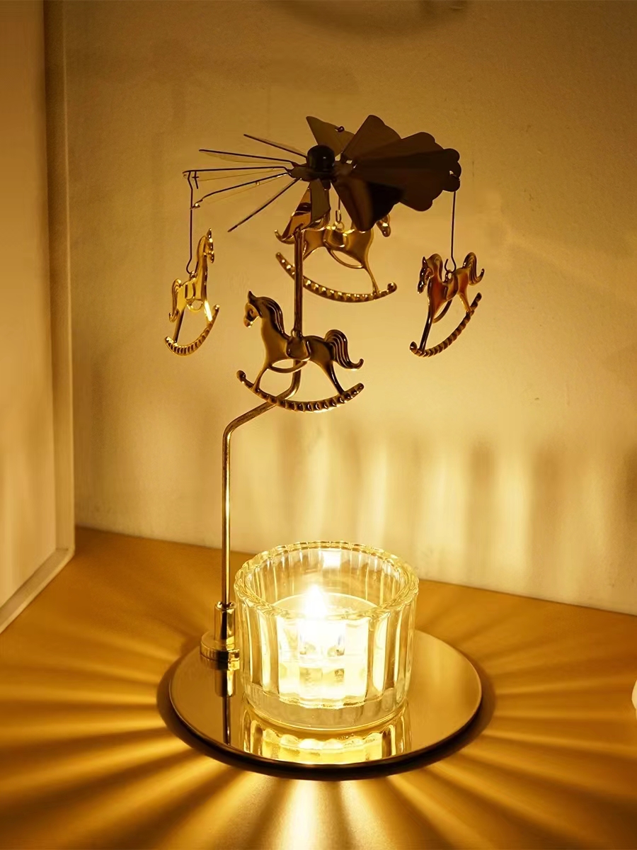 Glass Candle Holders Round5
