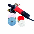 10 + 1 pcs 3"/80mm Diamond Flexible Wet Polishing Disc + Holder for Marble Stone Ceramic Granite Tile Concrete Grinding