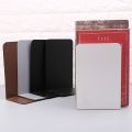 1 Pair Black/Brown/Gray/White Modern Metal Bookends Organizer Desktop Office Home Book Shelf Storage Holder Book Ends