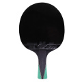 Two Table tennis rackets long handle pure blade rubber with double face pimples in ping pong rackets with free gifts