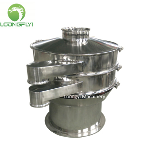 Dry grain spice rotary sifter vibrating screen machine