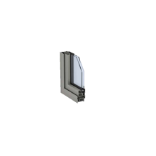 Insulated energy-saving casement windows
