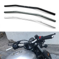22mm Universal Motorcycle Aluminum Alloy Handlebar Retro Motorbike Anti-Rust Handle Bars for CG125 GN125 PCX125 TNT125 CRF250L