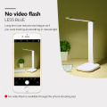 LED Desk Lamp Foldable Touch Dimmer Table Lamps USB Charging Eye Protection Reading Light with Multi-function Base