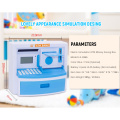 Electronic ATM Bank Toy Multifunctional Money Saving Box with Voice Guidance LCD ATM Card Alarm Clock Children Gift Present