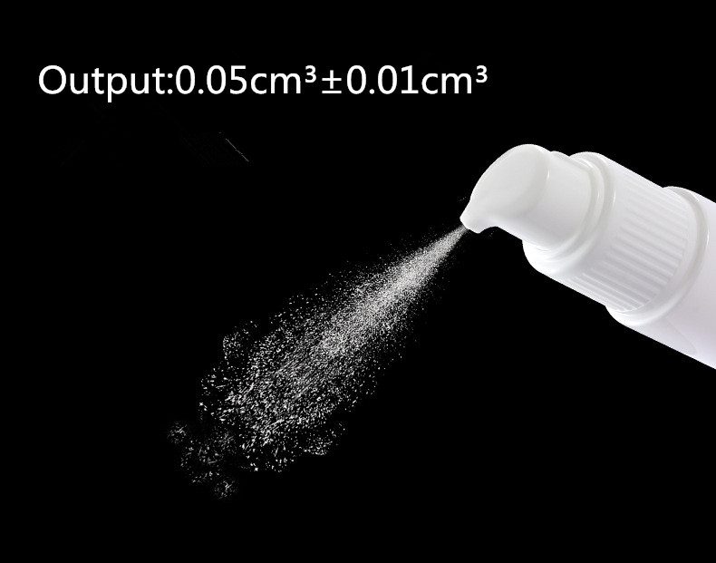talc powder spray bottle