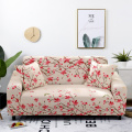Peach Blossom Pattern Sofa Cover Stretch Elastic Sofa covers for Living Room Furniture Cover Couch Cover Fully-wrapped Anti-dust