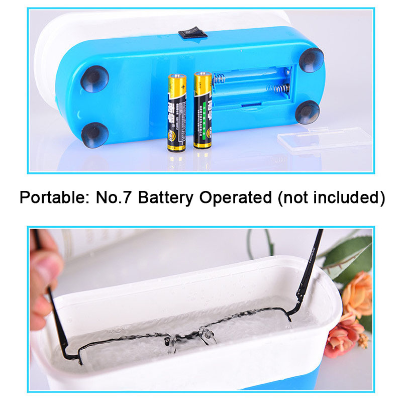 Mini Ultrasonic Cleaner for Glasses Contact Lenses Cleaning Machine Battery Operated with Glasses Tools Screwdriver