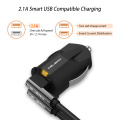 Smallest Mini USB Car Charger Adapter 2 Port Car Usb Chargers Car-Charger Auto Charging Charger 24V For Samsung S10 S9 Cargador