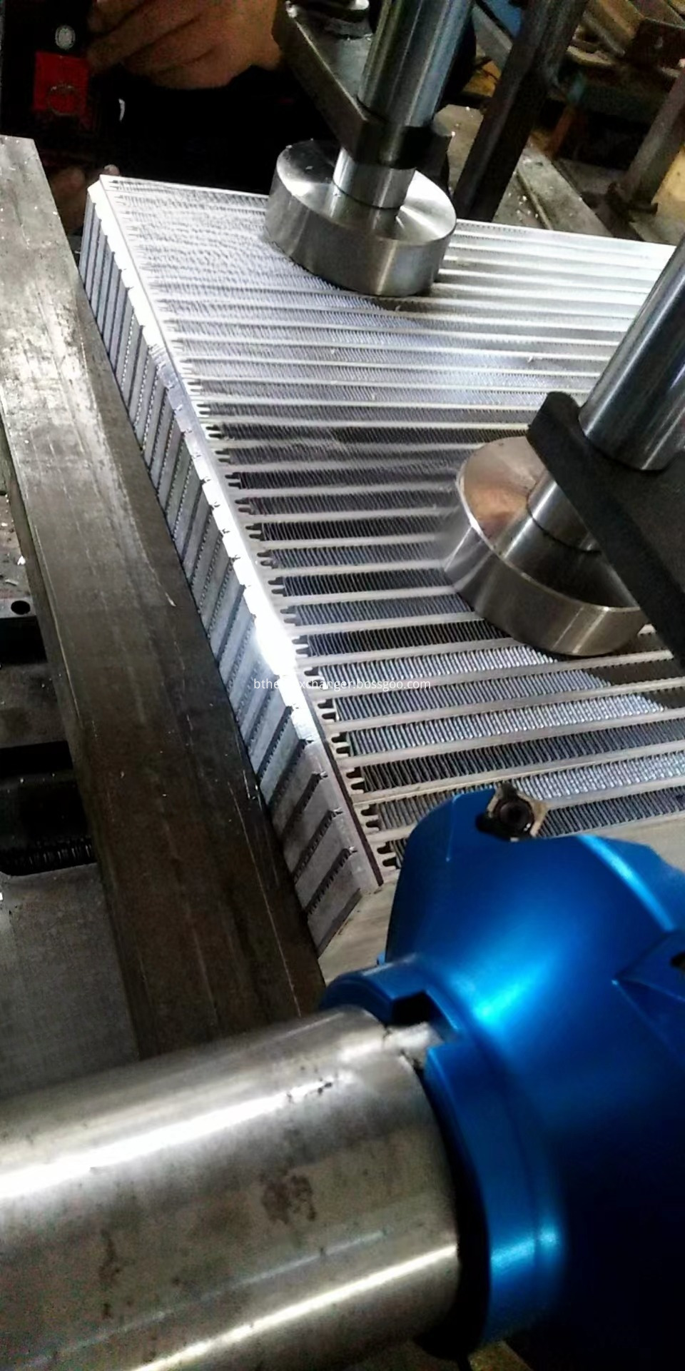 Cooler Core Chamfering Machine