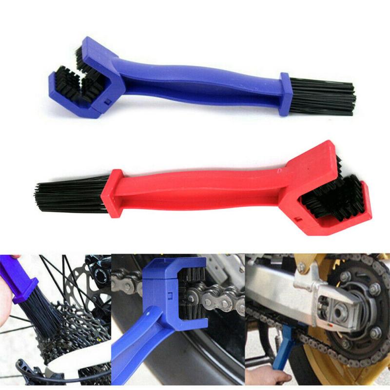 Car Accessories Universal Rim Care Tire Cleaning Motorcycle Bicycle Gear Chain Maintenance Cleaner Dirt Brush Clean Tool TXTB1
