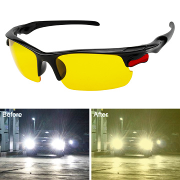 Car Night Vision Goggles Polarized Driving Glasses Sunglasses Anti-UV Anti Glare Polarizer Car Drivers Car Styling