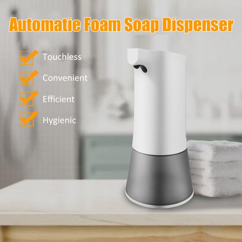 Soap Dispensers Bathroom Touchless USB Rechargeable Automatic Foaming Soap Dispenser Motion Sensor Washer Liquid Soap Dispensers