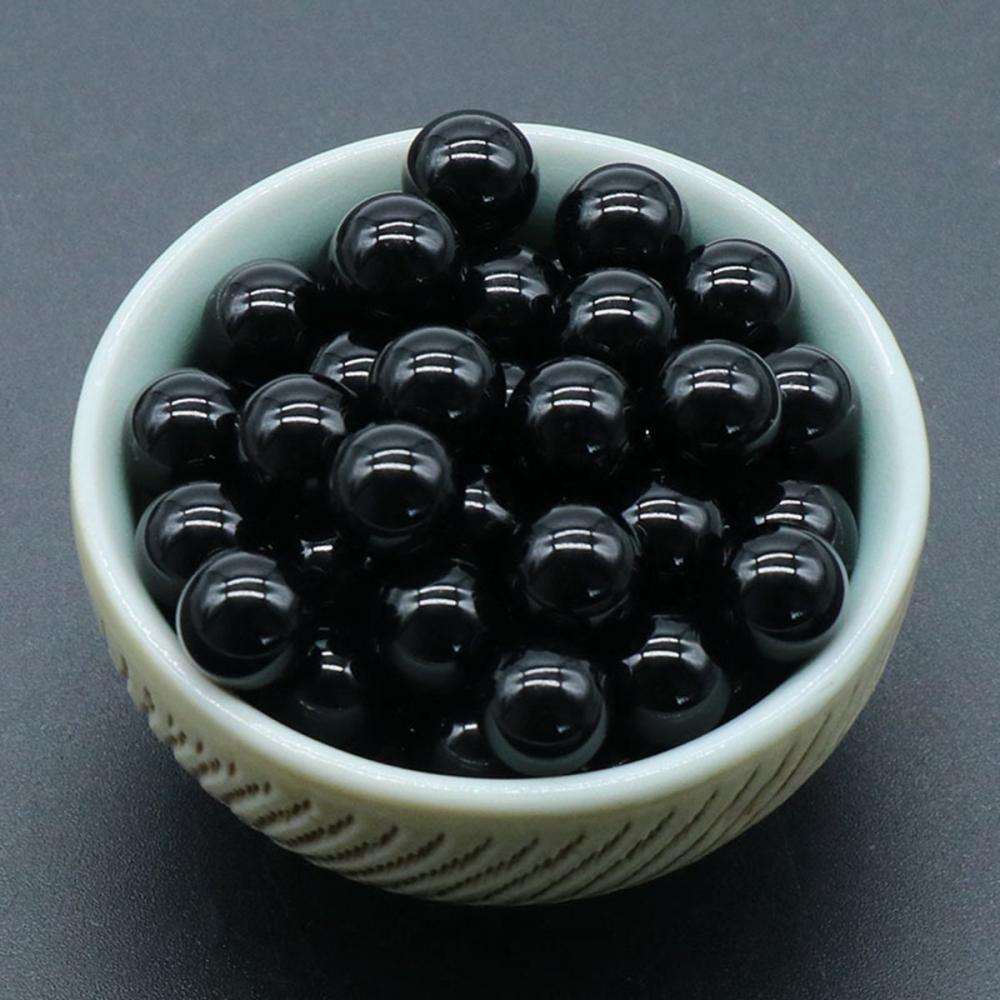 Black Obsidian 10MM Balls Healing Crystal Spheres Energy Home Decor Decoration and Metaphysical