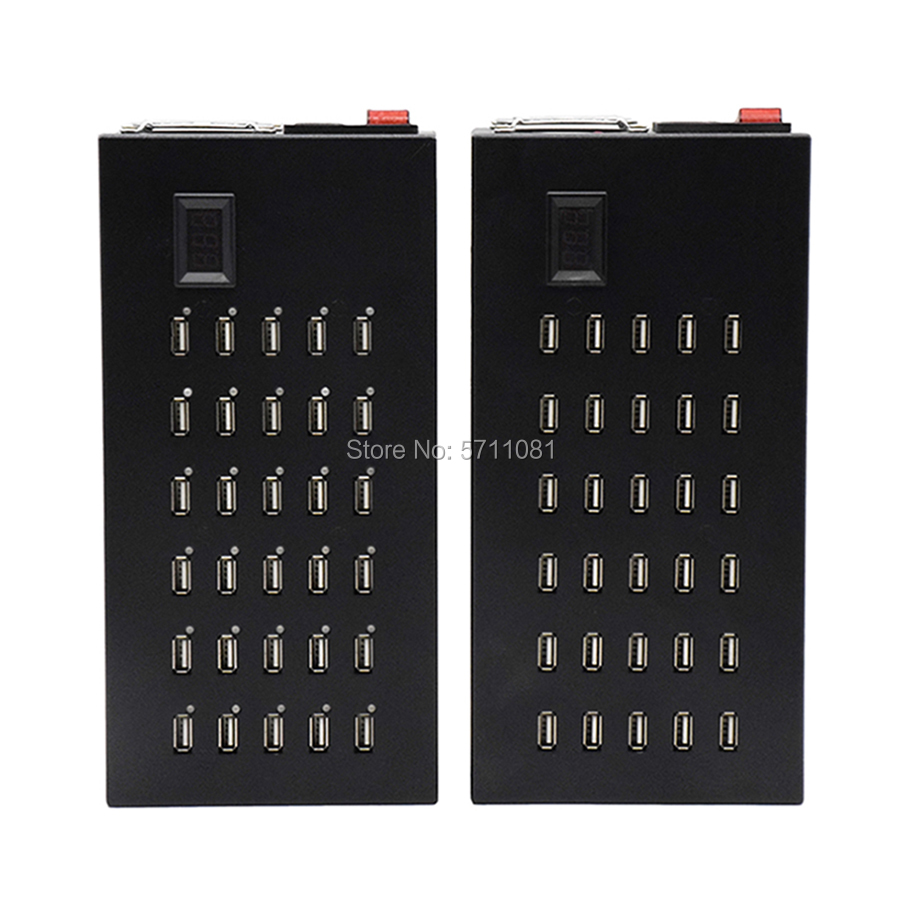 usb charger 300W 30 port charger with and without lights   