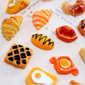 20pcs/set Mix Dollhouse Miniature Simulation Cupcakes, Bread, Muffin for Play Kitchen Mini Doll Food Toy Accessories