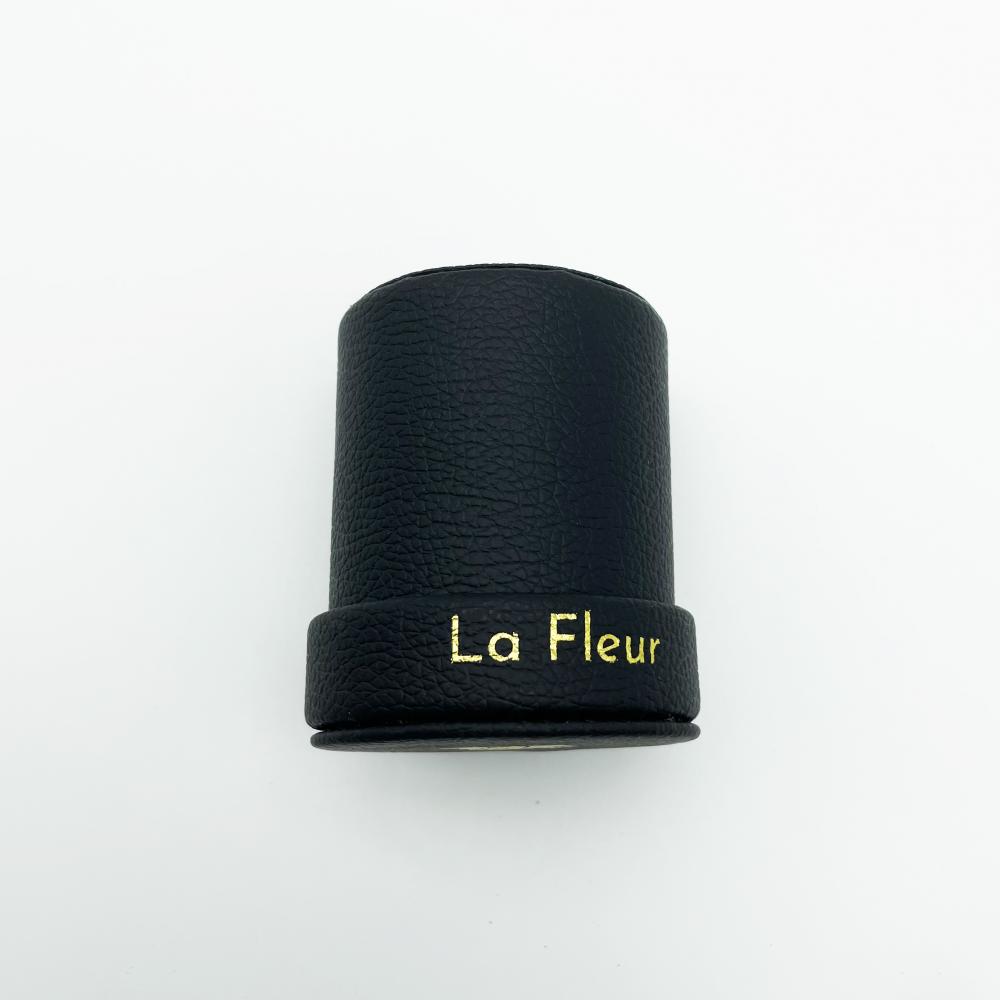 Leatherette Paper Round Box