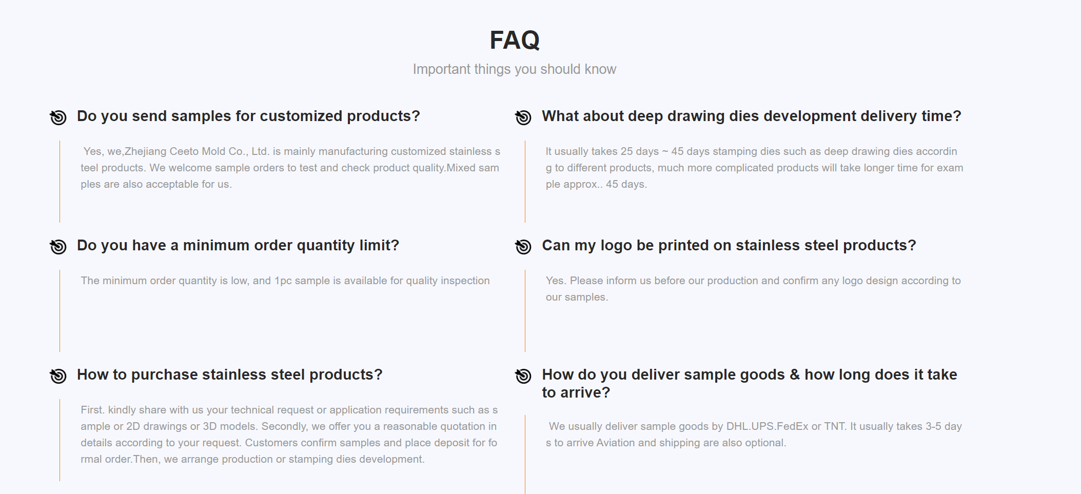 FAQ