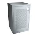Stainless steel hospital base cabinet with mesh door