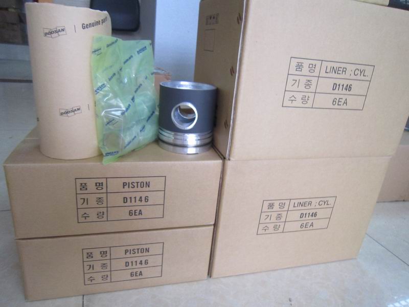 Excavator Engine parts D1146 Cylinder Liner Set