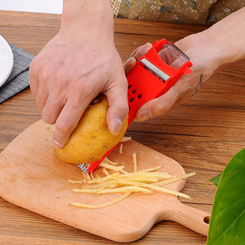 1PC Household kitchen multi-function vegetable cutter potato shredder radish shredder cucumber slicer manual peeler A135