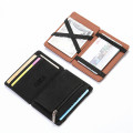 Korean Business ID Credit Card Holder Men Slim Wallet Leather Male Coin Pouch Bag Female Purses Clutch Zipper Small Wallets
