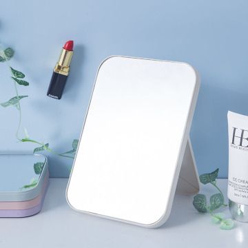 Portable Foldable Makeup Mirror Large Square Single Side Cosmetic Mirror Easy To Use Simple Beauty Makeup Tool